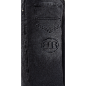 LOGO SHORT DENIM
