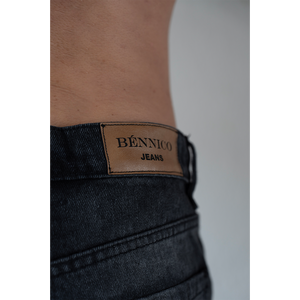 LOGO SHORT DENIM