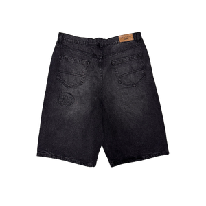 LOGO SHORT DENIM